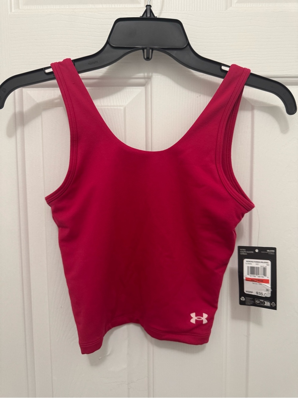 Under Armour Hot Pink Athletic Tank Top
